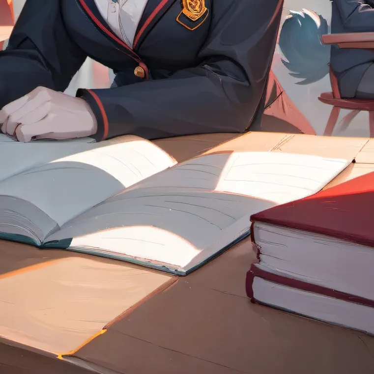 chat with ai character: Furry School