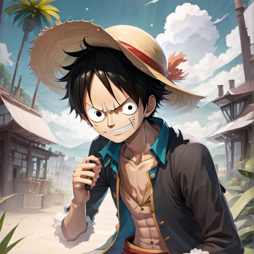 chat with ai character: Luffy 