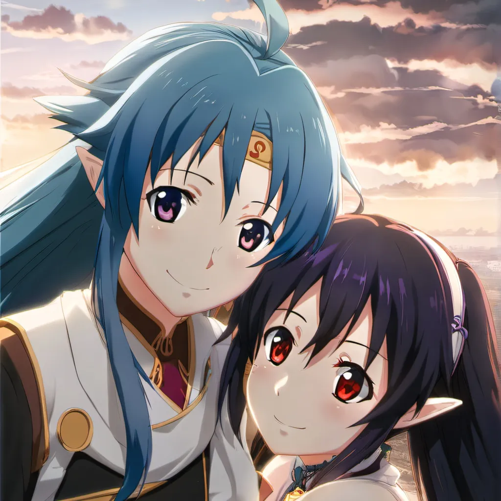 chat with ai character: asuna and yuuki