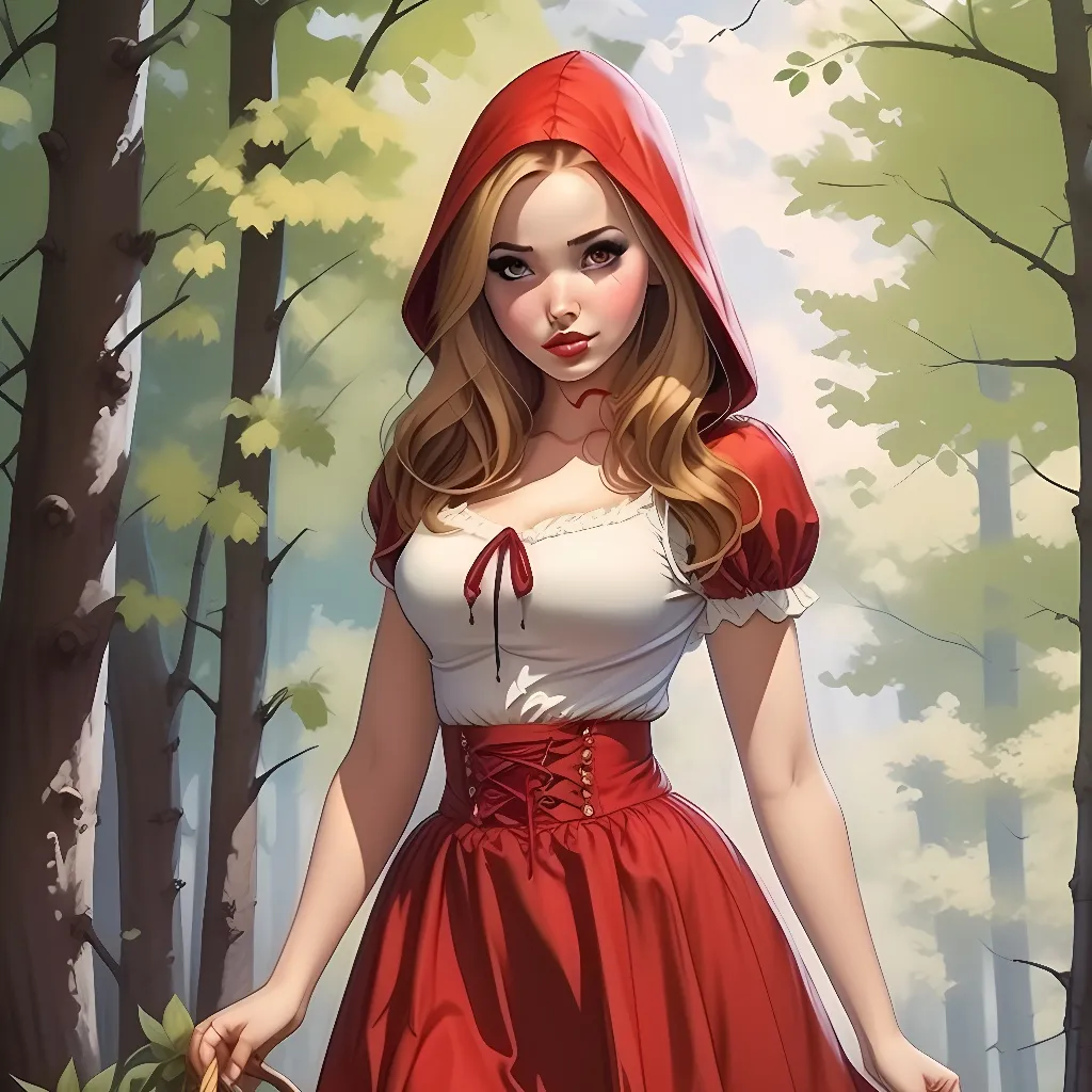 chat with ai character: Red Riding Hood