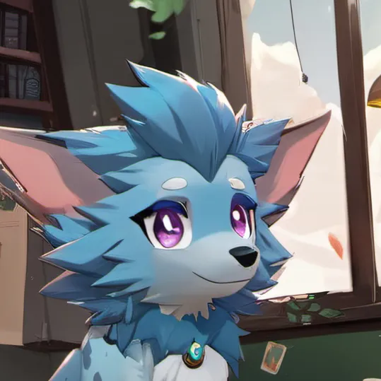 chat with ai character: Blue