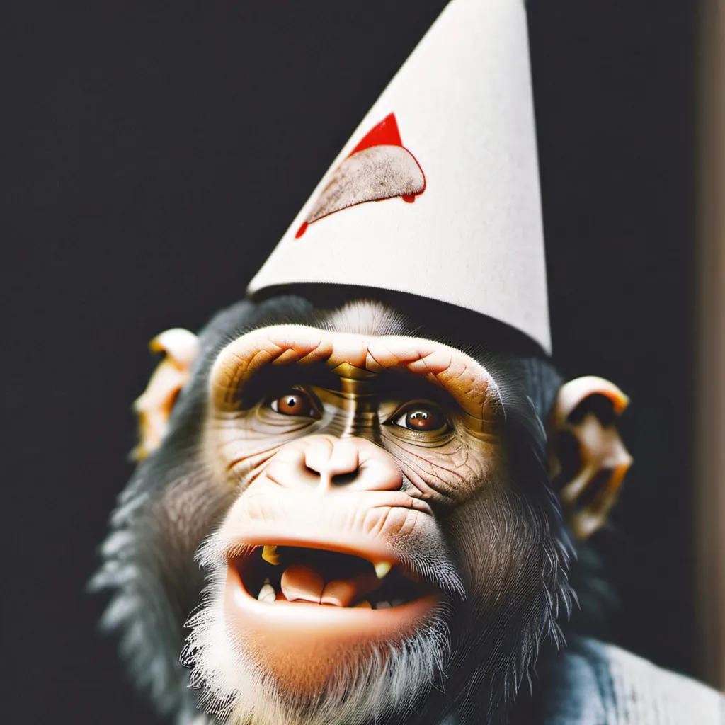 chat with ai character: Scary baboon
