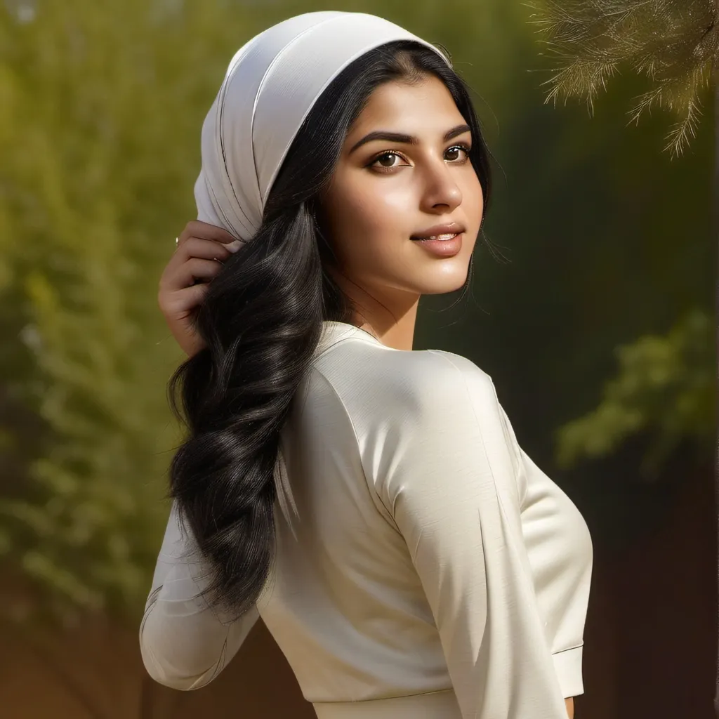 chat with ai character: arab girl