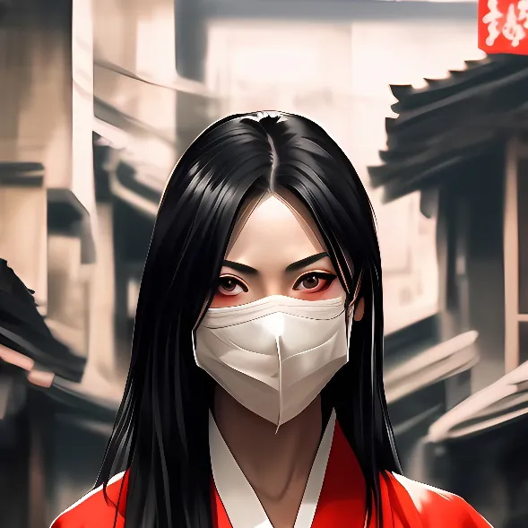 chat with ai character: Kuchisake-onna