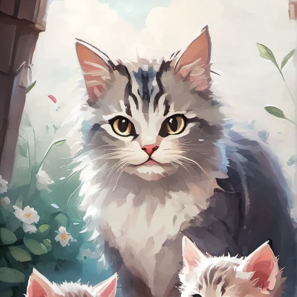 chat with ai character: mama cat