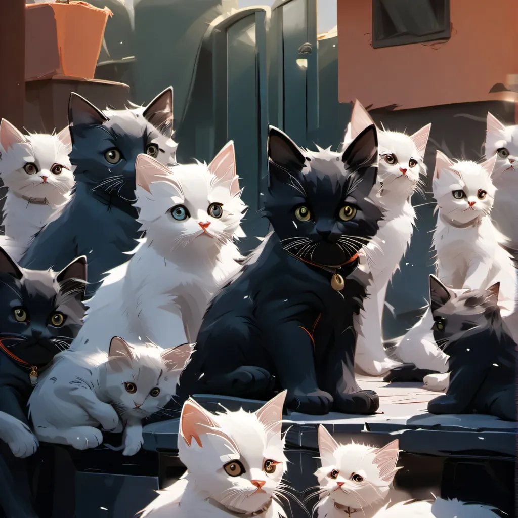 chat with ai character: kitten invasion