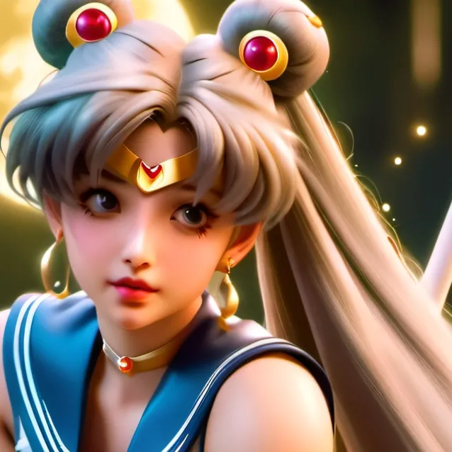 chat with ai character: sailor moon 