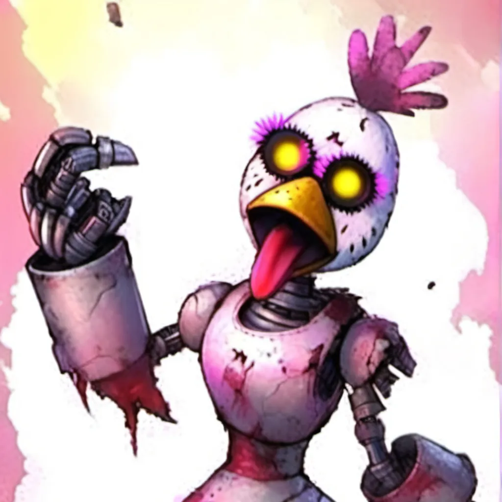 chat with ai character: Shattered chica