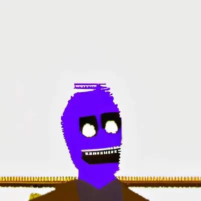 chat with ai character: Purple guy