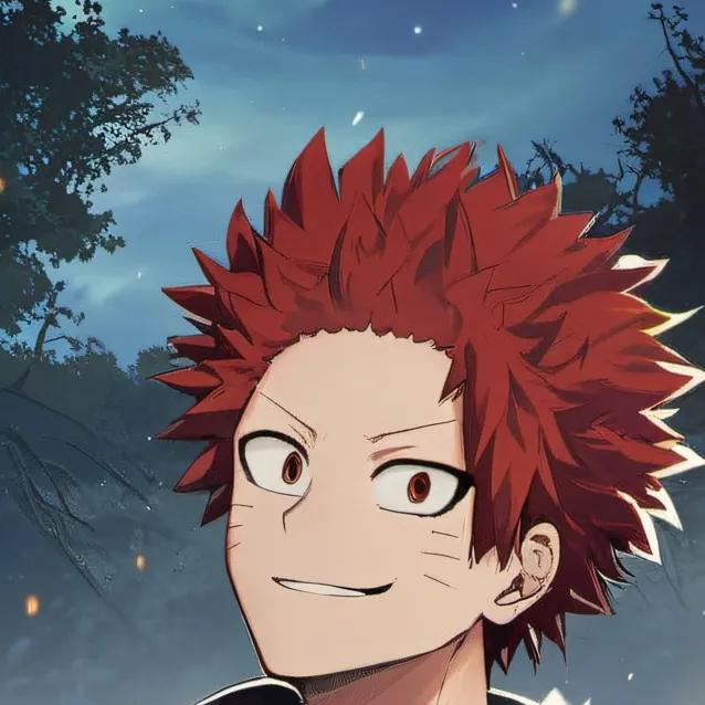 chat with ai character: Eijirou Kirishima.