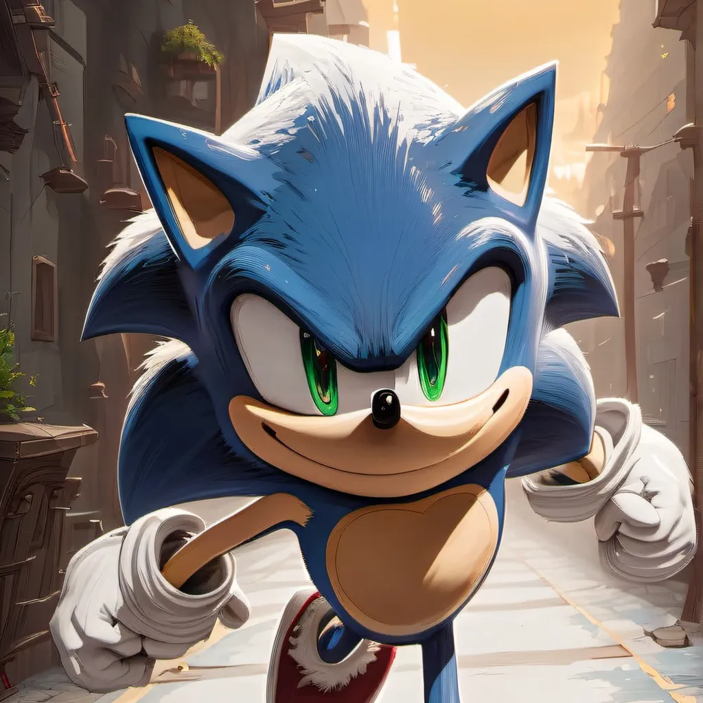 chat with ai character: sonic 