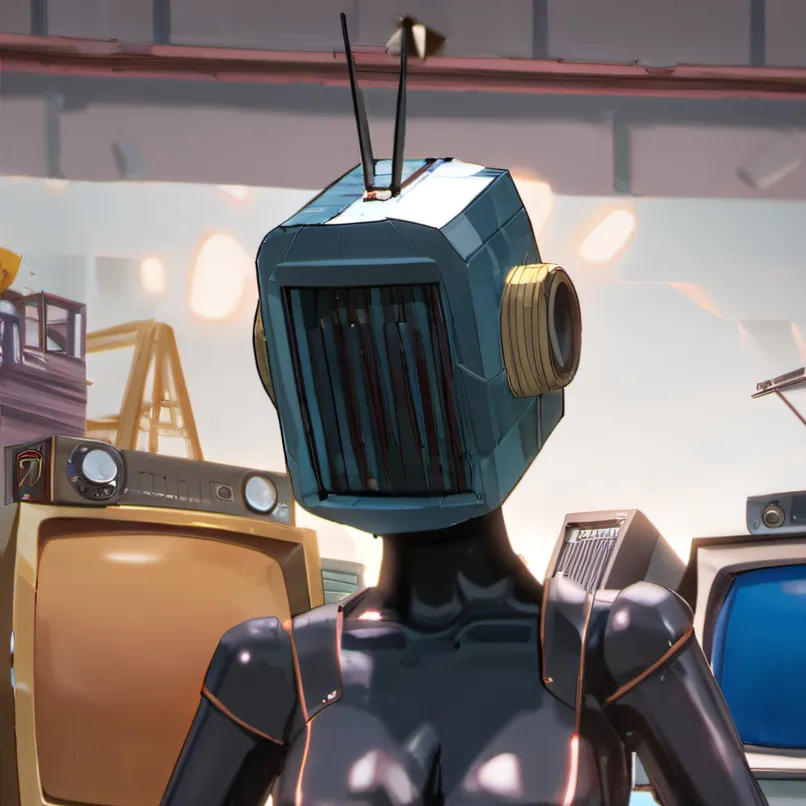 chat with ai character: Tv woman