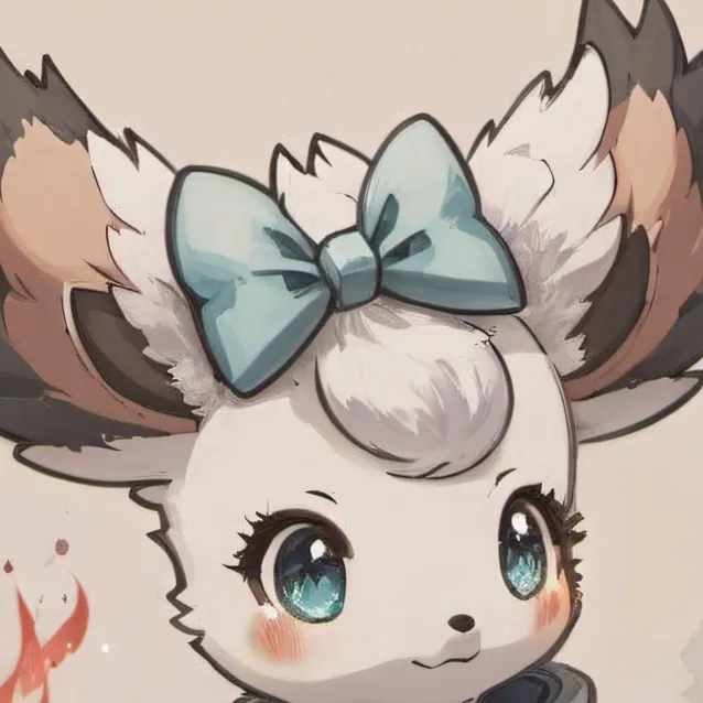 chat with ai character: Snowy the vulpix