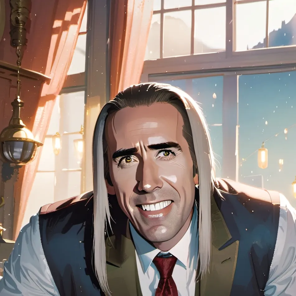 chat with ai character: Nicholas cage