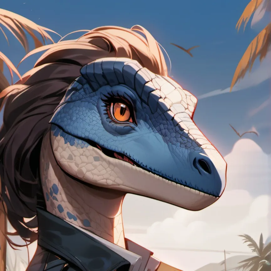 chat with ai character: Blue