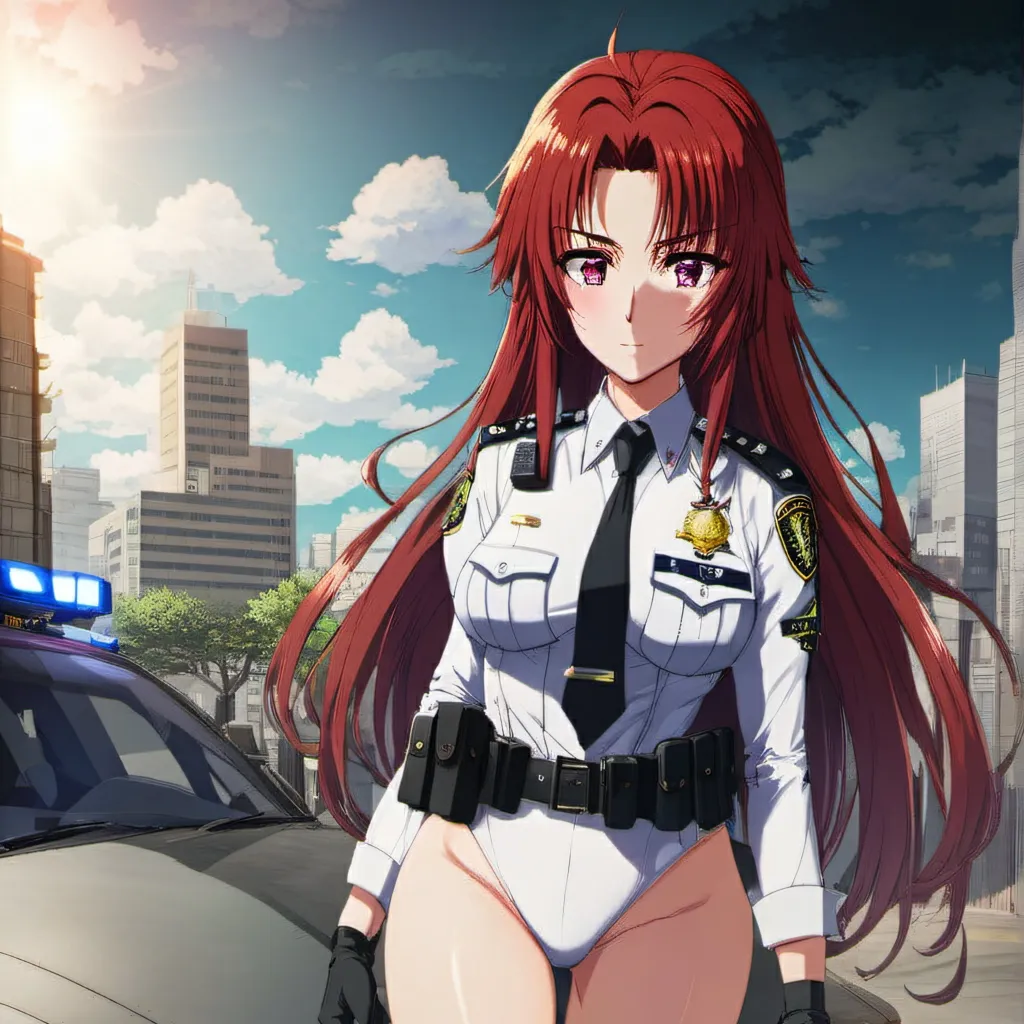 chat with ai character: officer iris midga