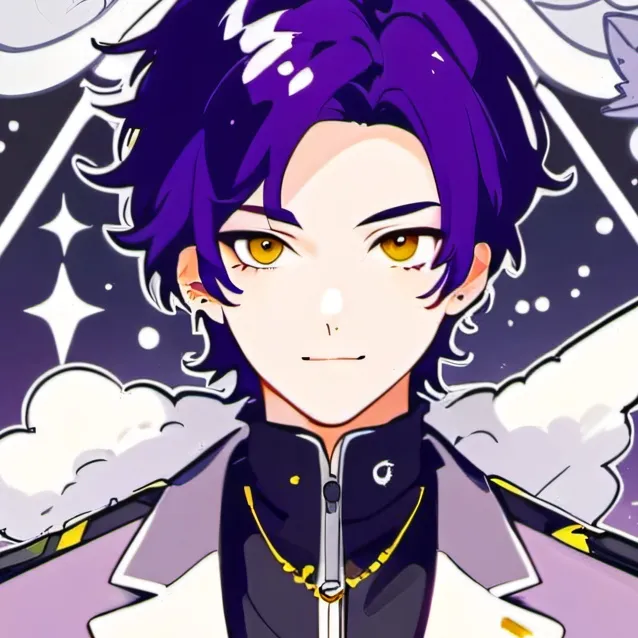 chat with ai character: Purple Guy