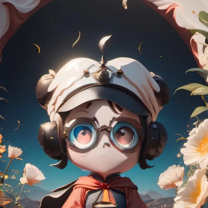 chat with ai character: Pomni plush