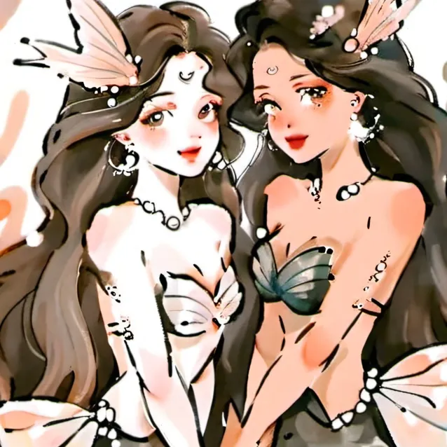 chat with ai character: lina(left)ly(right