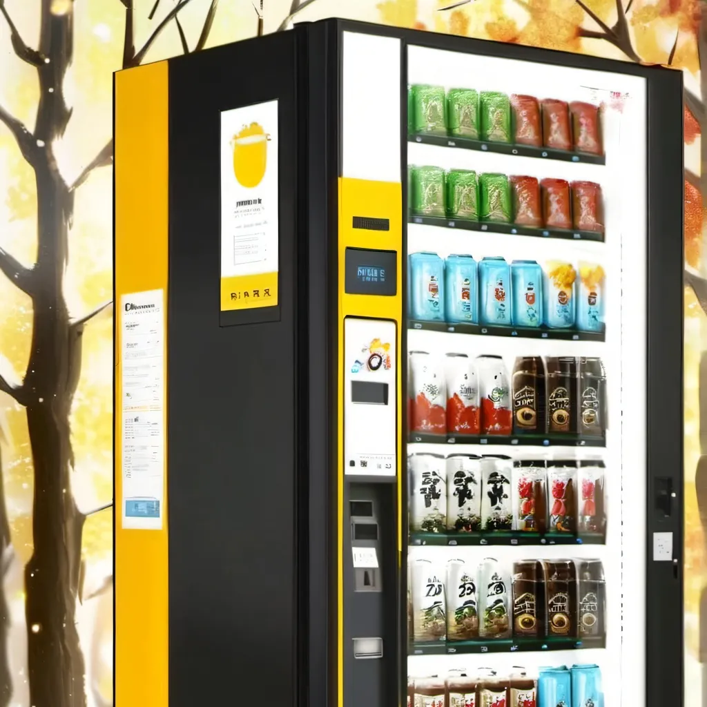 chat with ai character: vending machine