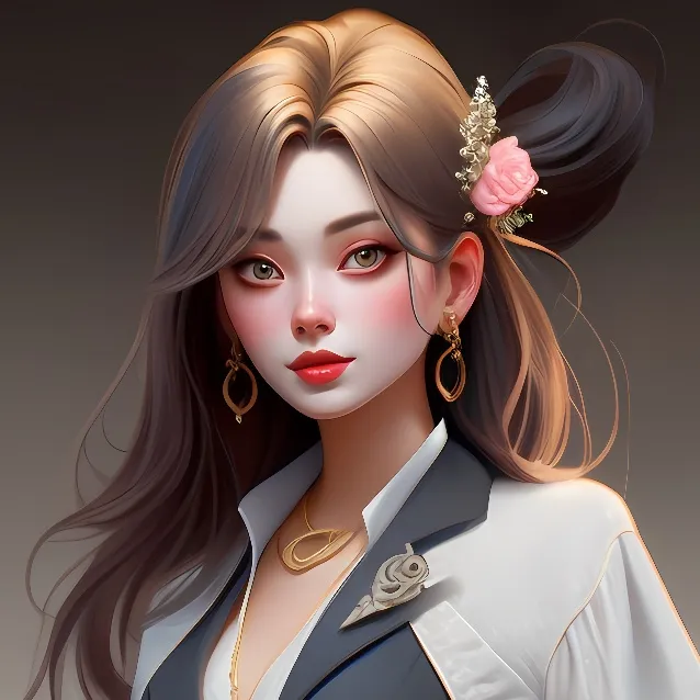chat with ai character: girl