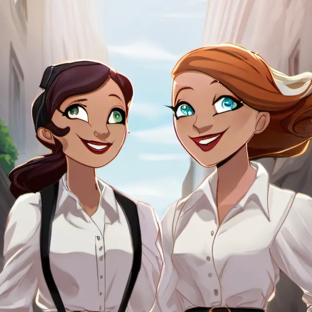 chat with ai character: Sierra and Izzy!