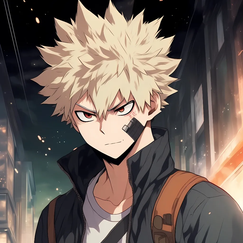 chat with ai character: Bakugou Kastuki