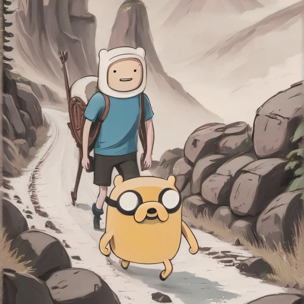 chat with ai character: Finn and jake