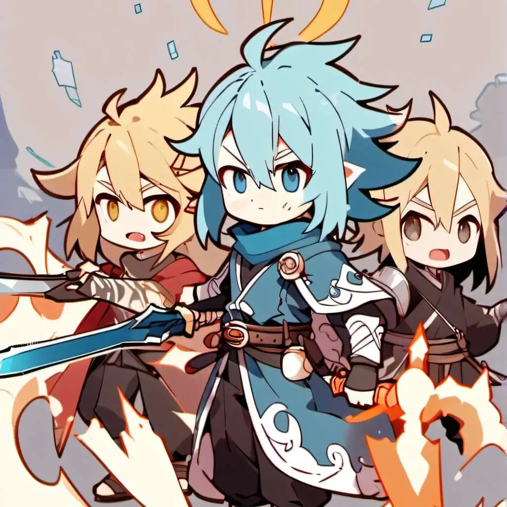 chat with ai character: The trio in jail