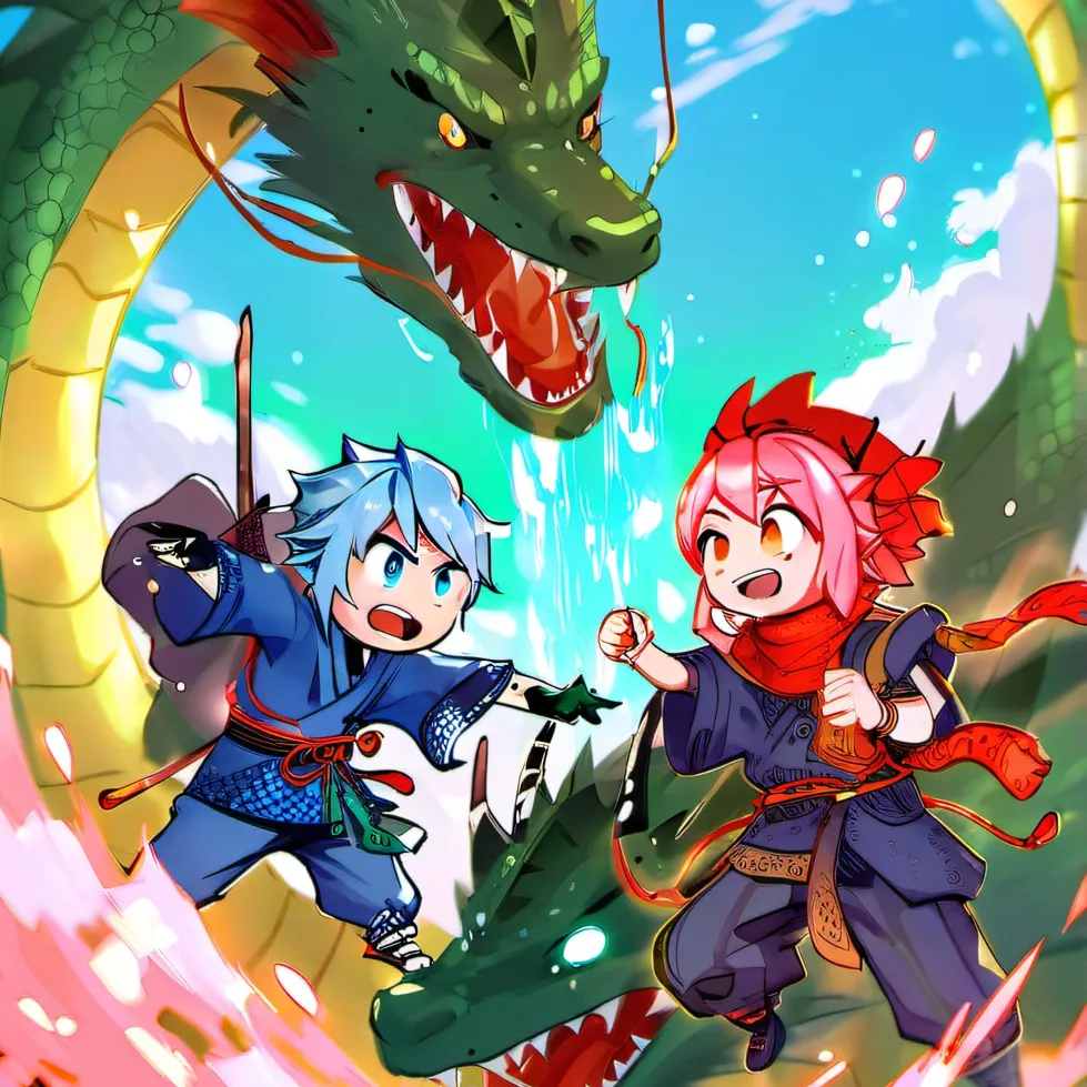 chat with ai character: Flame & Frost