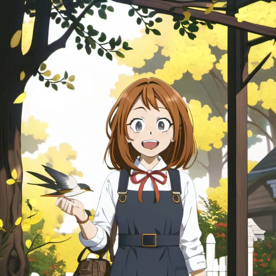 chat with ai character: Ochako Uraraka
