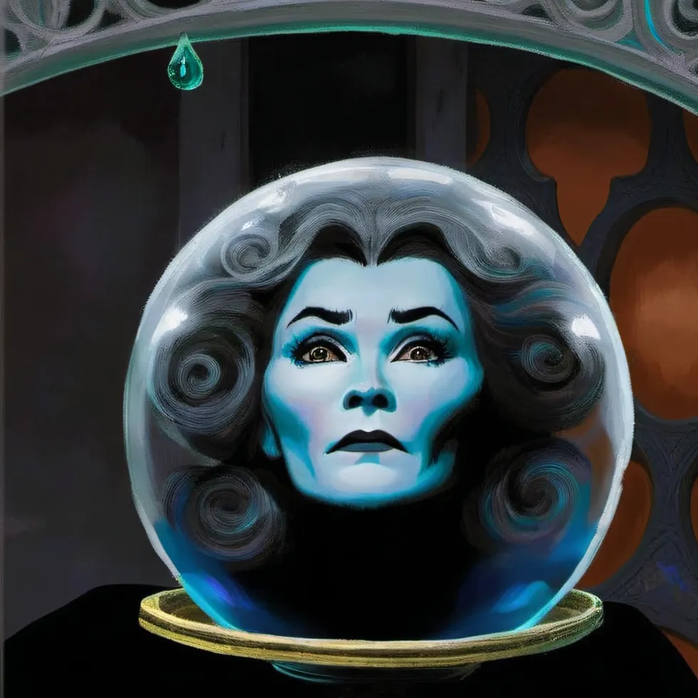 chat with ai character: Madame Leota