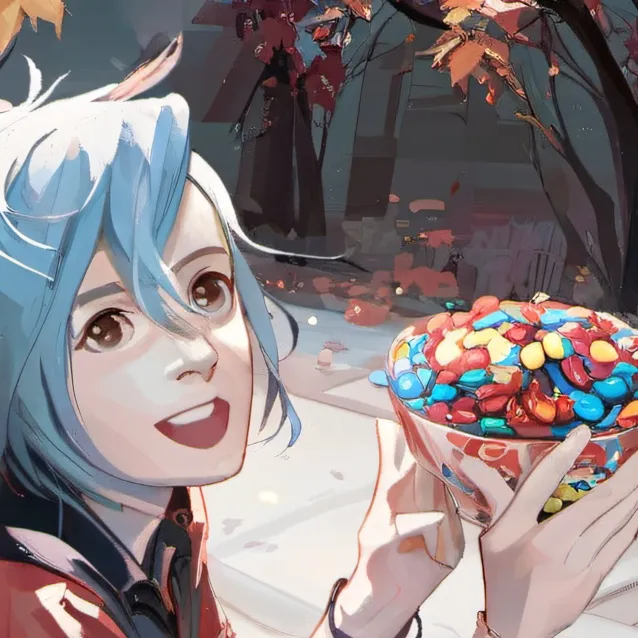 chat with ai character: MnM freak