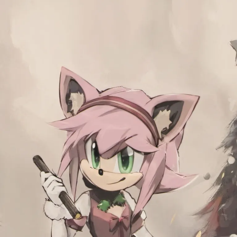 chat with ai character: AmyRose(Christmas)
