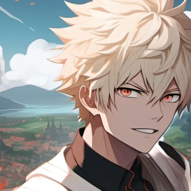 chat with ai character: Bakugo, two others