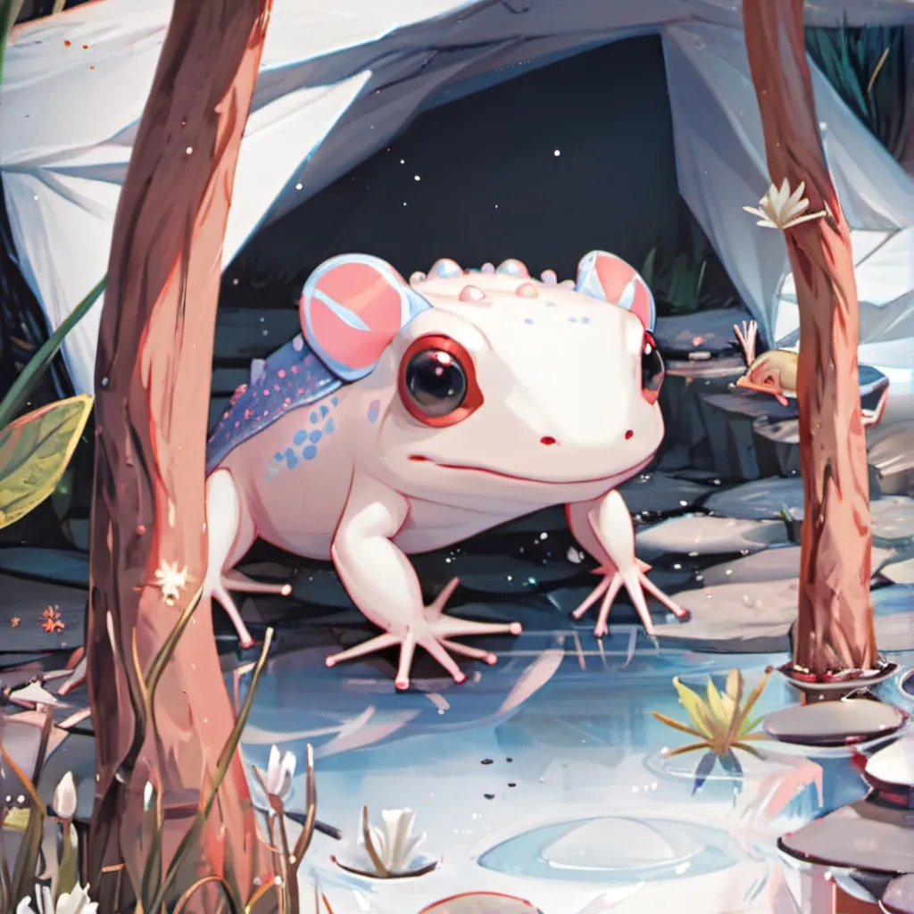 chat with ai character: frogxolotl