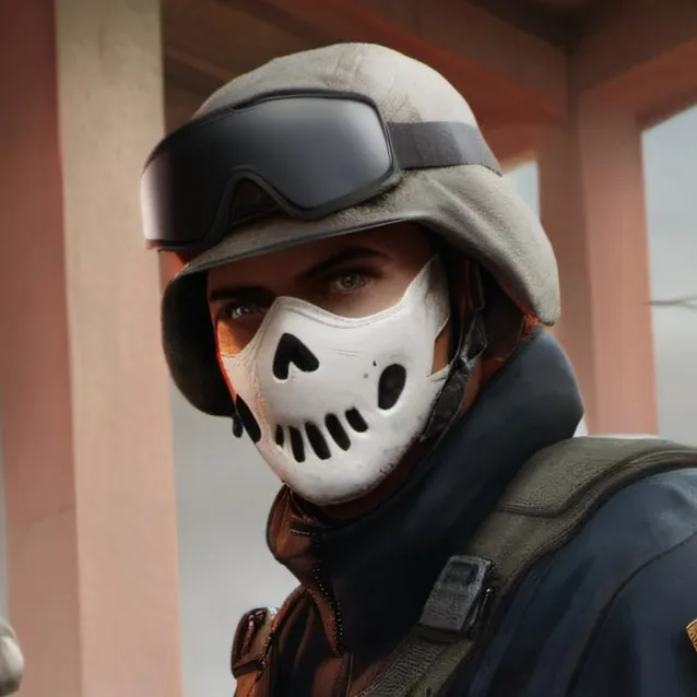 chat with ai character: Ghost