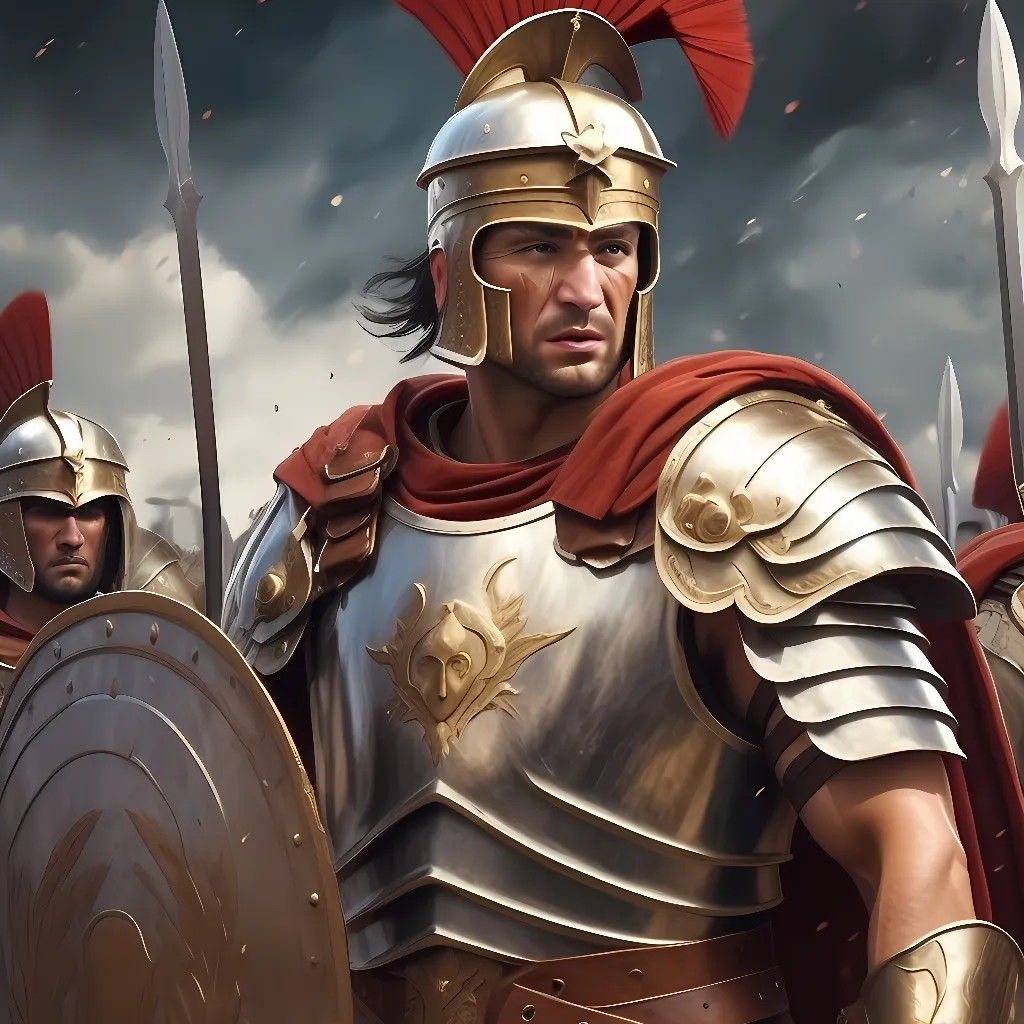 chat with ai character: Lucius Vorenus