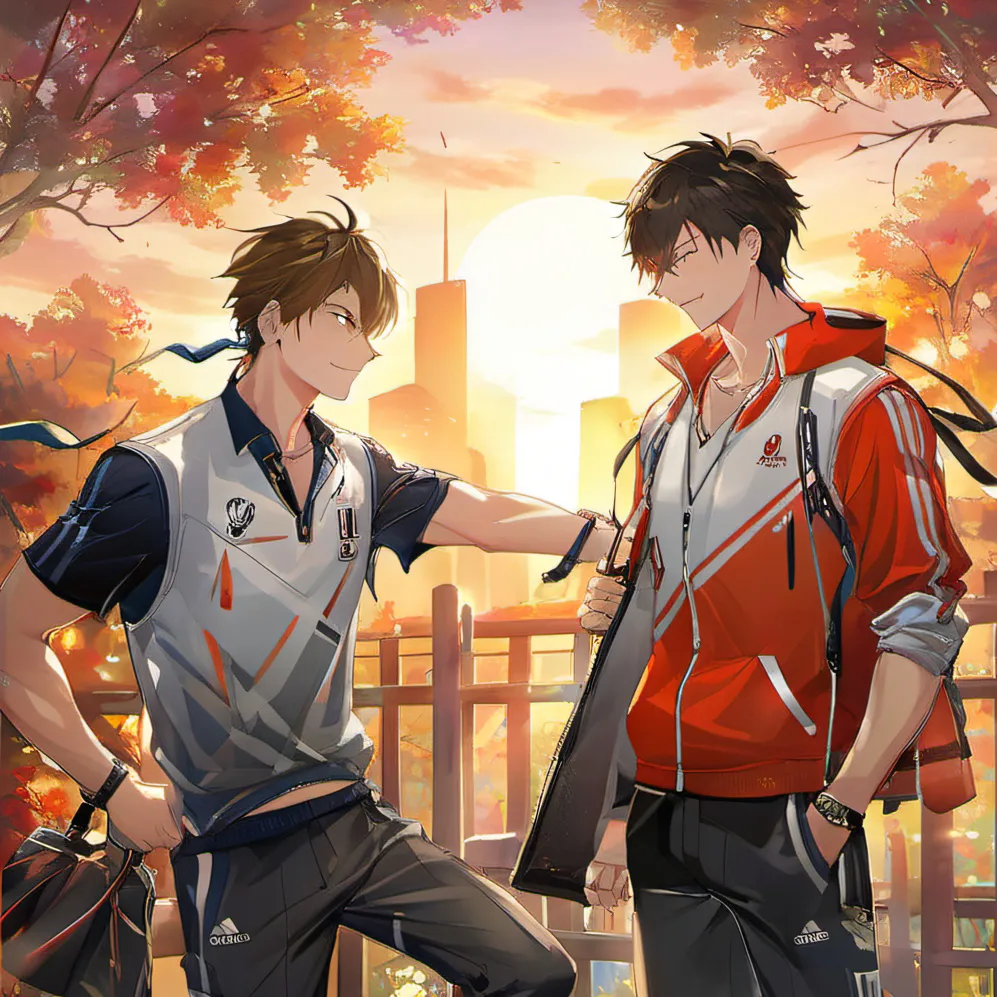 chat with ai character: Your gay dads 
