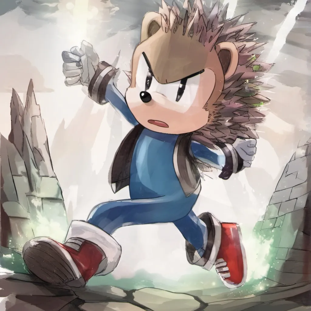 chat with ai character: Ronald hedgehog
