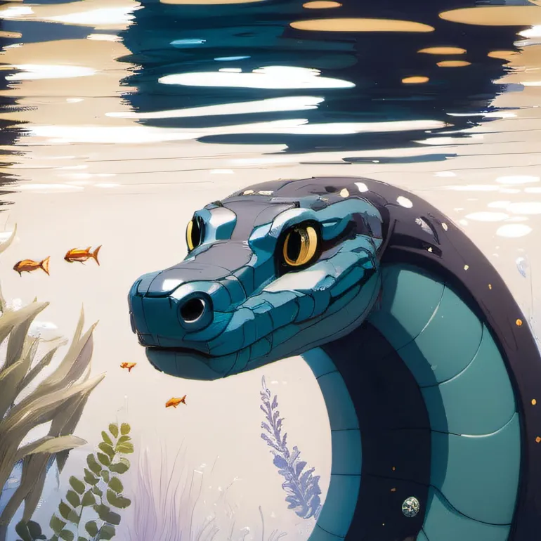 chat with ai character: Water Sicil snake