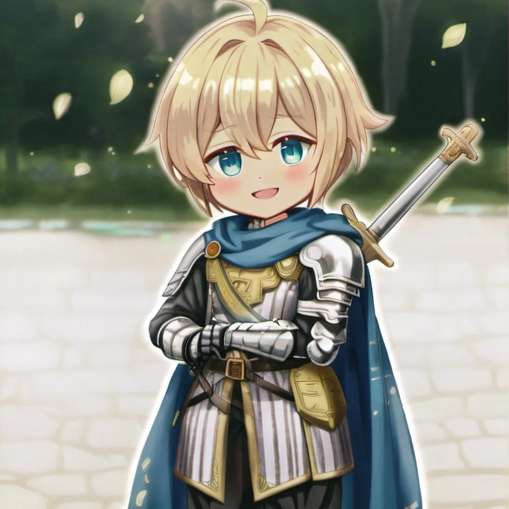 chat with ai character: Knight cookie 