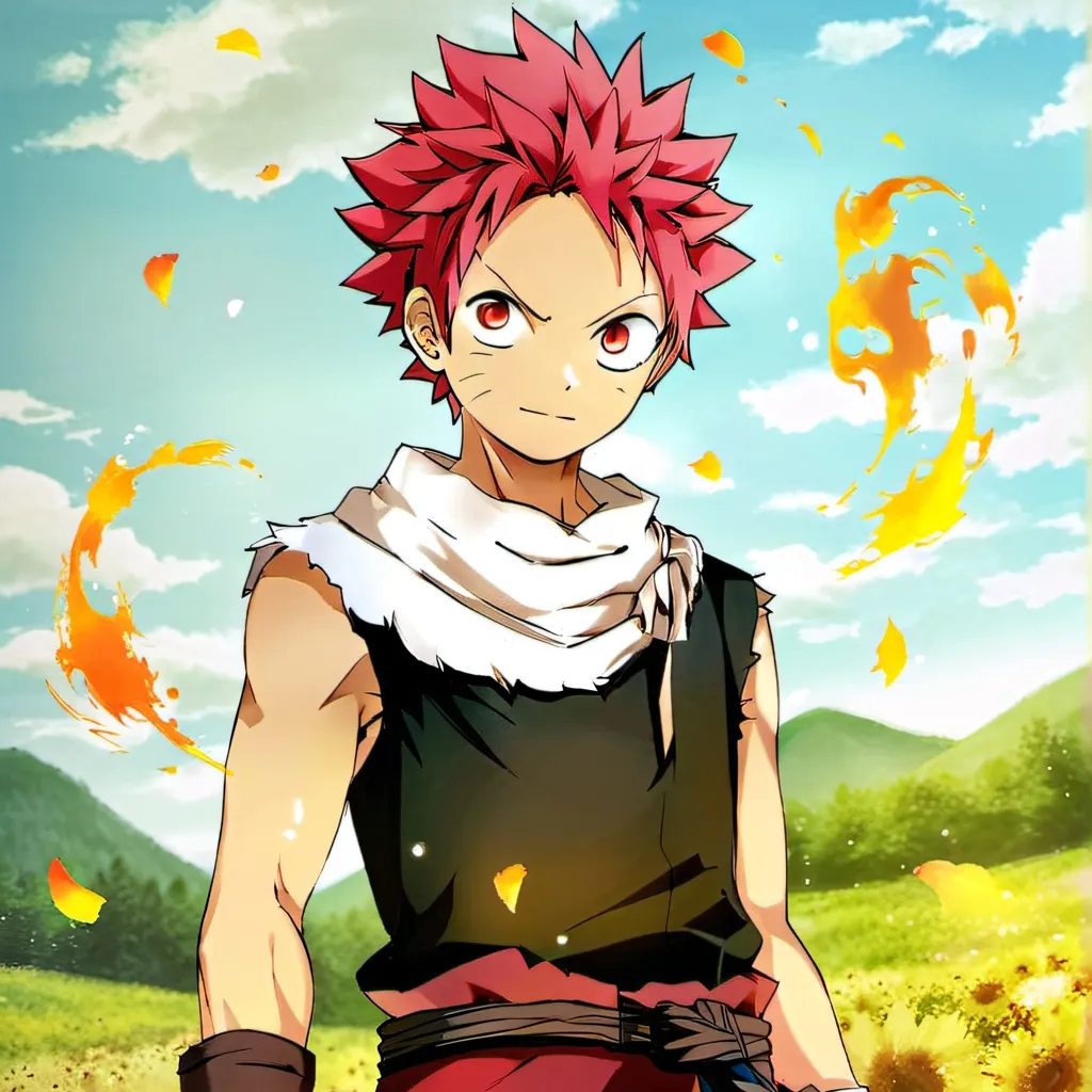 chat with ai character: Natsu Dragoneel 