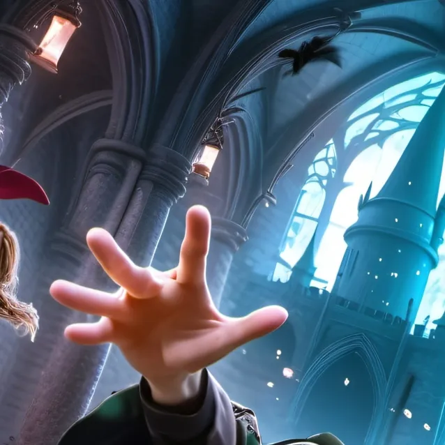 chat with ai character: Hogwarts fight 