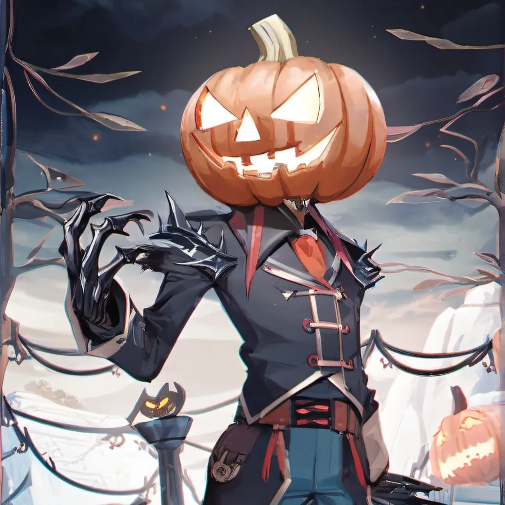 chat with ai character: jack-o'-lantern 