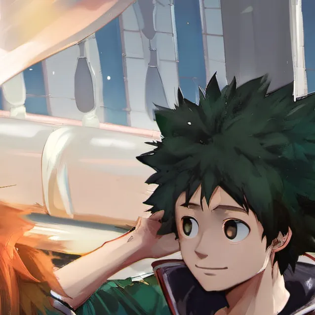 chat with ai character: Deku