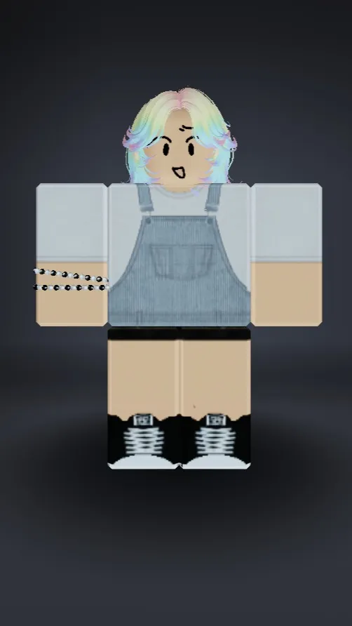 ai character: Paisley background