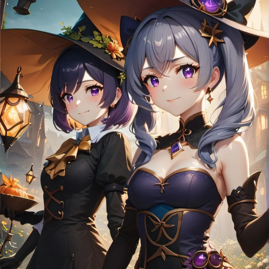 chat with ai character: 2 Witches