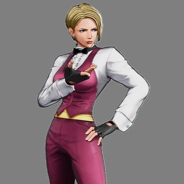 chat with ai character: King (KOF)