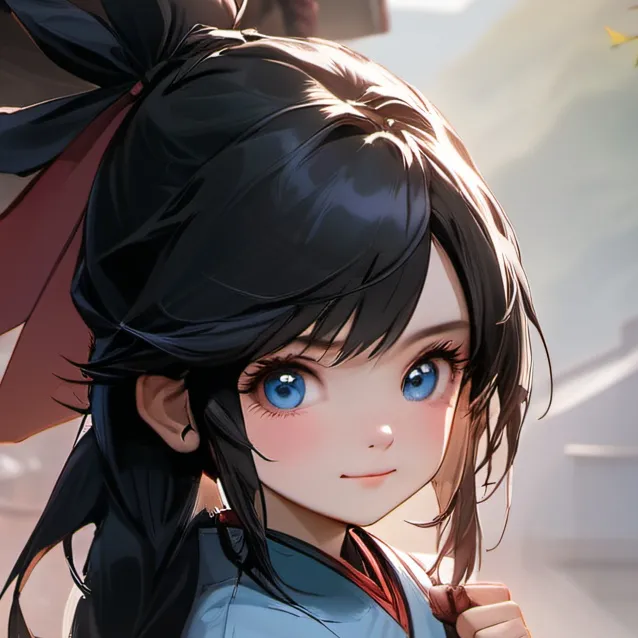 chat with ai character: the little chunin.